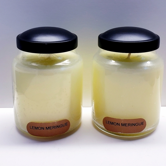 LEMON MERINGUE -A Cheerful Giver Baby Jar Single Wick Candle, 6 oz (2 pack) - Picture 1 of 10